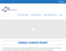 Tablet Screenshot of ja-vindustries.com
